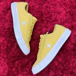 Converse Chuck Taylor One Star Yellow 160596C Women’s 7 Men’s 5 Low Top Brazil